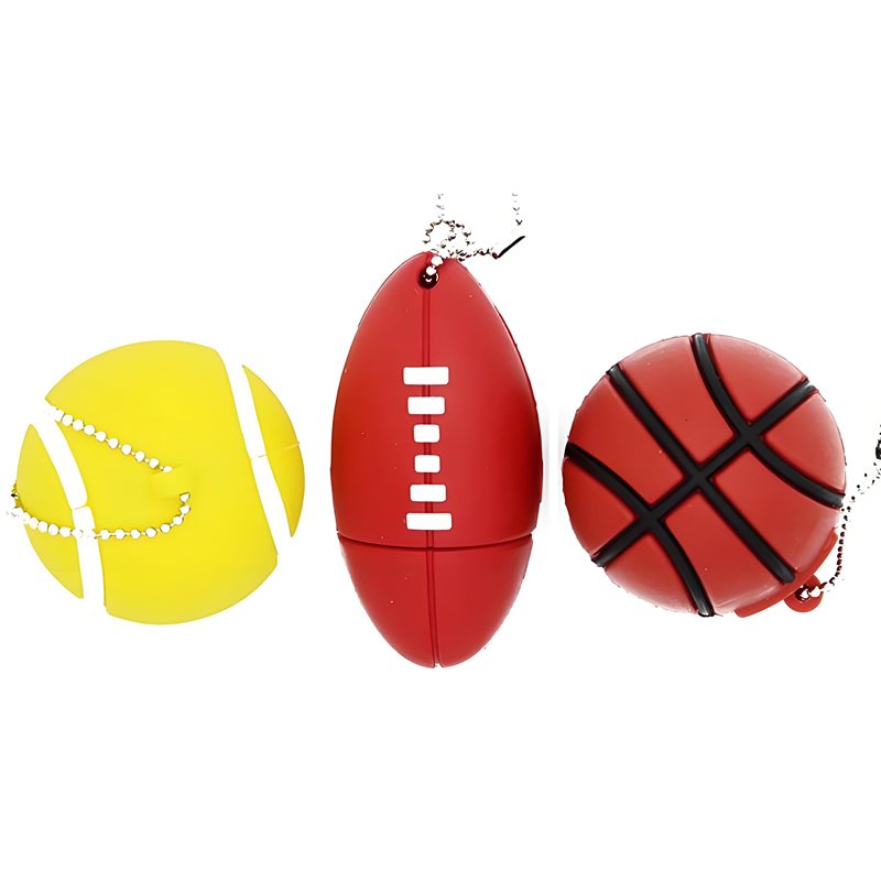 yellow Golf Ball USB Flash Drive